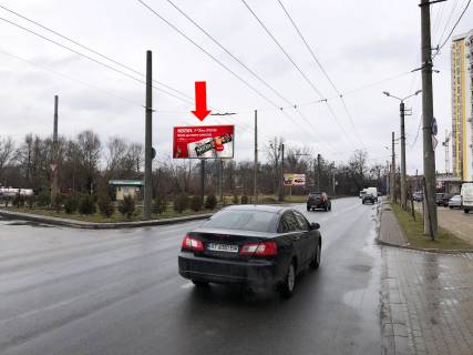 Билборд B в Ивано-Франковске, 3x6  Незалежності вул. / Івасюка вул. фото 1