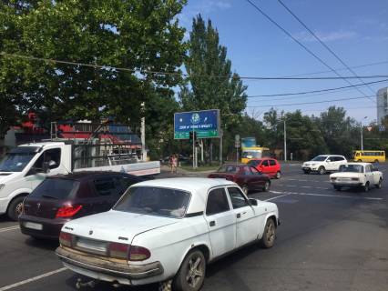 Билборд  в Одессе, 3x6  Ріхтера вул. (колиш. Щорса вул.), 129, з центру фото 1