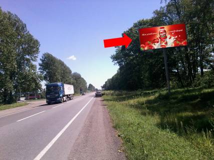Билборд A в трасах Львова, 3x6  Траса Львів-Тернопіль, с. Винники, в бік Тернополя фото 1