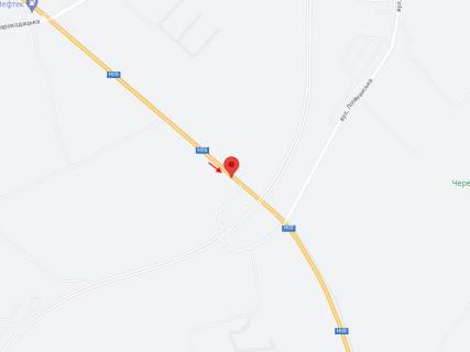 Билборд A в Днепр (Днепропетровск), 6х3  Автошлях Дніпро - Запоріжжя (Н-08), дорога на Аеропорт "Дніпро", біля віадуку, рух у бік Аеропорту схема
