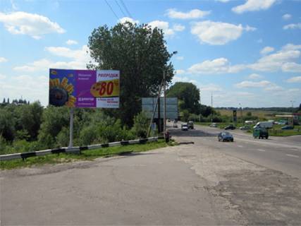 Билборд B в Ровно Дубенська вул., поворот на вул. Кулика і Гудачека (Макарова) фото 1