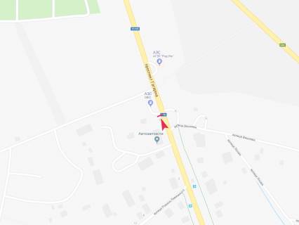 Билборд B в Безлюдовке, 3x6  смт Безлюдівка, виїзд із міста у бік Харкова 11 км схема