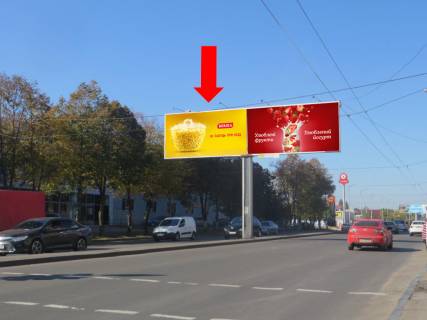 Билборд  в Одессе, 3x6  Ріхтера вул. (кол. Щорса вул.) / Радісна вул., 2/4, з боку Деревянка пл., роздільник, ліва фото 1