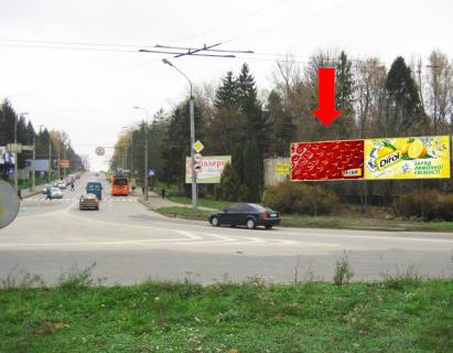 Білборд, Бігборд (Борд)   у Тернополі, 3x6  Бандери пр. / Протасевича вул. / Збаразьке кільце, ліва Фото 1