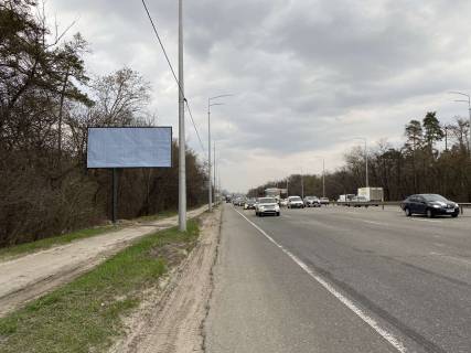 Billboard B in Kyiv, 3x6  Stolicne sose - Novopirogovs'ka st., vid pisohodnogo mostu Photo 1