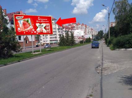 Билборд  в Тернополе, 3x6  Коновальця вул., 3, роздільник, в бік Злуки пр. фото 1