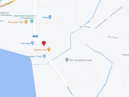 Видеоборд A в Березане Шевченків Шлях вул., 118, аптека "Вітамін", прайс за ролик 10 сек 1 вихід/5 хвилин, на двосторонньому екрані, від 144 виходів на день. Розрахунок для інших параметрів трансляції уточнюйте у менеджера. - 301211 схема