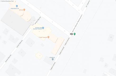 Бэклайт A в Днепр (Днепропетровск), 6х3  просп. Дмитра Яворницького (Карла Маркса), в районі буд. №1, біля пам'ятнику Слави схема