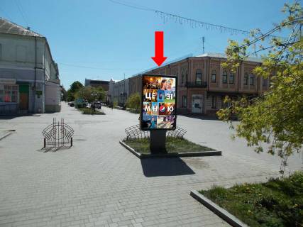 Ситилайт B в Сумах, 1.8x1.2  Воскресенська вул. (кол. Фрунзе вул.), 12 / Терезова вул. фото 1