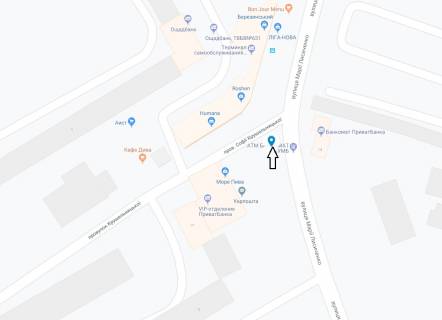 Билборд B в Днепр (Днепропетровск) Лисиченко вул. (колиш. Героїв Громадянської війни вул.), 17 схема