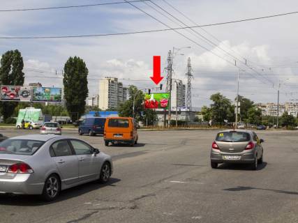 Prismatron, Prism A in Kyiv, 3x6  Suhevica av. (kolis. Vatutina av.) - st. Drajzera, na svitlofori, bila rinku "Troesina", v storonu st. Maakovs'kogo, st.m. "Pocajna" - 215121 Photo 1