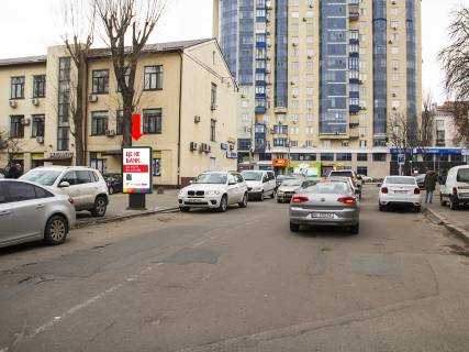 Ситилайт B в Киеве, 1.8x1.2  Цитадельна вул., 43/14 - Алмазова вул. (колиш. Кутузова вул.), в бік вул. Алмазова фото 1