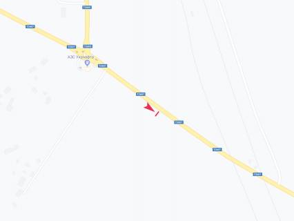 Билборд A в Глыбокой, 3x6  смт Глибока, біля АЗС Укрнафта, із міста схема