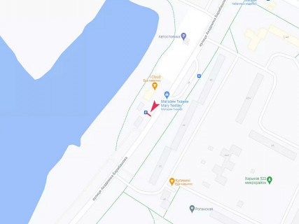 Ситилайт A в Харькове, 1.8x1.2  Барабашова вул., 7а схема