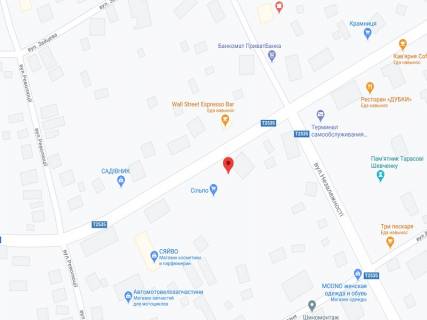 Білборд, Бігборд (Борд)  A у Острі Хмельницкого вул., 50Г, аптека "Вітамін", прайс за ролик 10 сек 1 вихід/5 хвилин, з 8:00-22:00. Розрахунок для інших параметрів трансляції уточнюйте у менеджера. схема