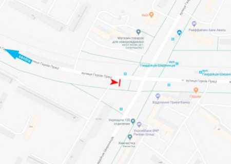 Призма A в Харькове, 3x6  Нескорених (кол. Героїв Праці) вул. - Гвардійців-Широнінців вул., 69/42, з центру - 666654 схема