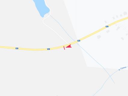 Билборд B в Степановке, 3x6  Автодорога Суми-Батурин (Р-61), 141 км, смт Степанівка схема