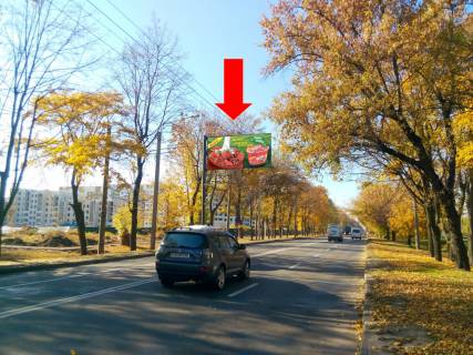Билборд  в Харькове, 3x6  просп. Героїв Харкова (Московський). / Індустріальный пр. (кол. Фрунзе пр.), в центр фото 1