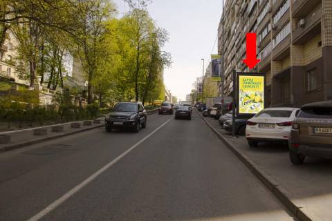 Ситилайт  в Киеве, 1.8x1.2  Кловський узвіз, 20, в сторону вул. Московської фото 1