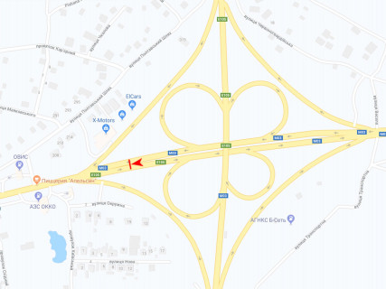 Billboard B in Kharkiv, 3x6  Полтавський Шлях вул., (4), з центру scheme
