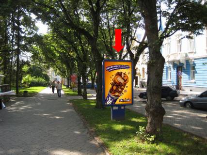 Ситилайт  в Тернополе, 1.8x1.2  Чорновола вул., 4, біля Укртелекому, в бік Театрального майдану фото 1