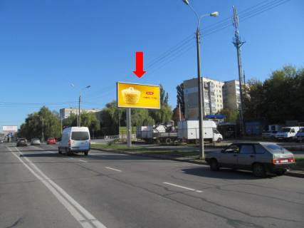 Билборд  в Виннице, 3x6  Юності пр. / Первозванного вул. (кол. Стахурського вул.), в центр фото 1