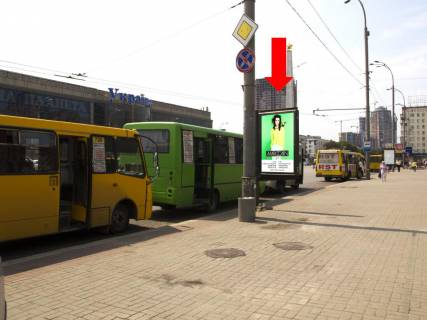 Ситилайт  в Киеве, 1.8x1.2  Галицька площа (Перемоги пл.)., 2, біля Цирку, в сторону Повітрофлотського мосту фото 1