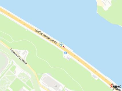 Билборд A в Киеве Набережне шосе, 800 м до Паркового мосту, від моста Метро, прайс за трансляцію ролика 10 сек 1вихід/80 сек, з 0:00 до 23:59 схема