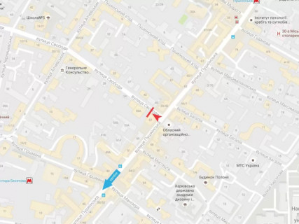 Призма B в Харькове, 3x2  Свободи вул., 36а - 667009 схема