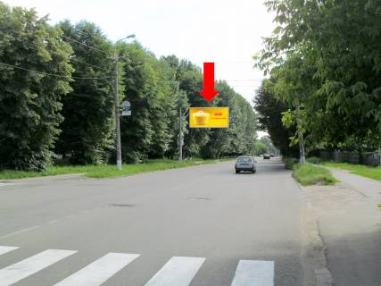Билборд  в Виннице, 3x6  Стрілецька вул. (кол. Червоноармійська вул.), 14А, в центр фото 1