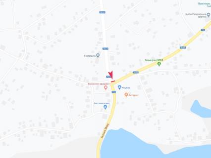 Билборд B в Турбове, 3x6  смт Турбів, Миру вул. схема