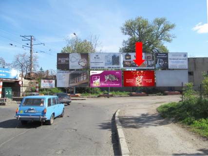 Билборд  в Ужгороде, 3x6  Антоновська вул., з/д переїзд, права фото 1