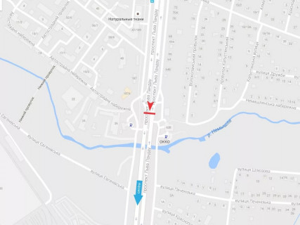 Призма B в Харькове, 3x6  просп. Льва Ландау (50-річчя СРСР). - Немишлянська набережна, з центру - 666254 схема