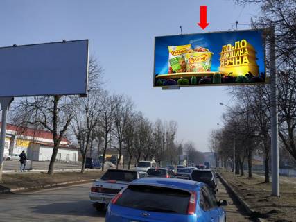 Билборд  в Львове, 3x6  Луганська вул., 6, навпроти магазину "Рукавички" фото 1