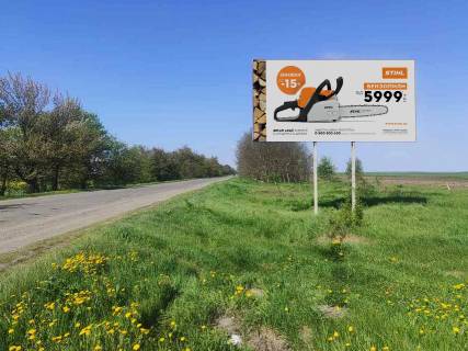 Билборд A в Оратів (Оратів), 3x6  смт Оратів, виїзд у бік Лопатинки фото 1