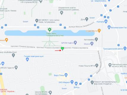Призма A в Киеве Шухевича пр. (колиш. Ватутіна пр.), 26 - 374218 схема