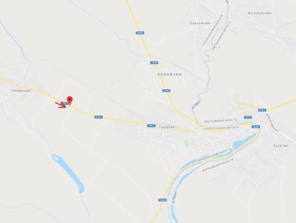 Билборд A в Гусятине, 3x6  смт Гусятин, з боку Чабарівки схема