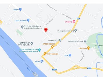 Видеоборд A у Могилів-Подільському Стависька вул., 10, аптека "Конекс", прайс за ролик 10 сек 1 вихід/5 хвилин, на двосторонньому екрані, від 144 виходів на день. Розрахунок для інших параметрів трансляції уточнюйте у менеджера. - 301451 схема
