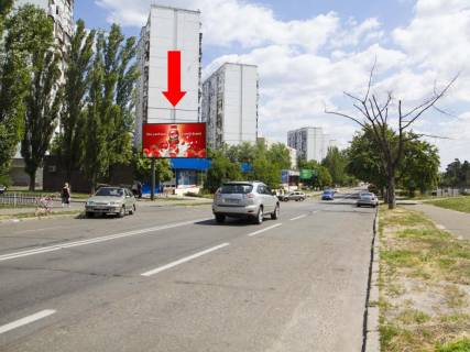Билборд  в Киеве, 3x6  Малишка вул., 25/1, біля супермаркету "АТБ", в сторону ст.м. "Чернігівська" фото 1