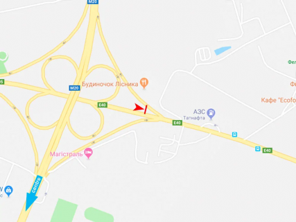 Билборд B в Харькове, 3x6  Курчатова пр. - Лозовеньківський пр., (9) схема