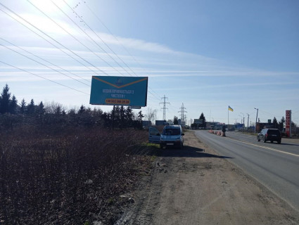 Билборд B в Мукачеве, 3x6  виїзд з міста в бік м. Ужгород, біля підприємства "Мукатекс" фото 1