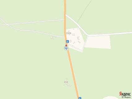 Билборд A в Киеве просп. Литовський (Мінський)., зупинка "Атерлея", 200 м до кінно-спортивної бази "Набіг", в сторону Києва схема