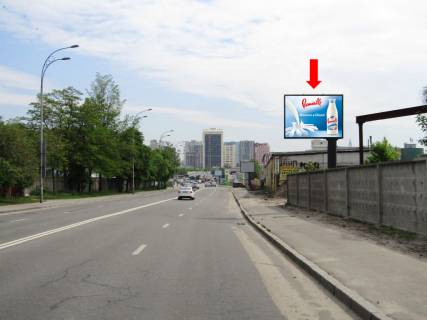 Билборд  в Киеве, 2.3x3.14  Брожка вул. (колиш. Кіровоградська вул.), навпроти АЗС "Glusco", в сторону Грінченка вул. фото 1