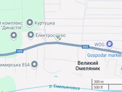 Билборд A в Луцке, 3x6  Володимирська вул., виїзд з міста, в сторону Нововолинська, правий схема