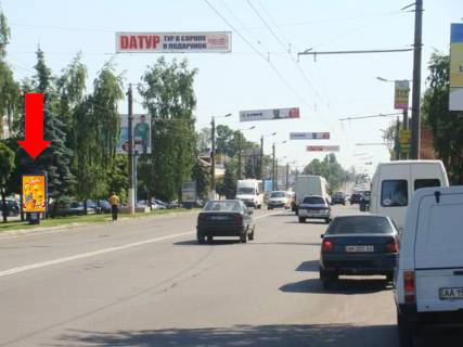 Ситилайт B в Житомире, 1.8x1.2  Київська вул., 81, біля супермаркетів "Вопак", "Фокстрот" фото 1