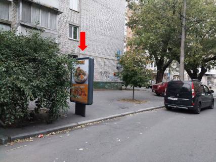 Ситилайт A в Киеве, 1.8x1.2  Туровська вул. - вул. Почайнинська, в сторону центру фото 1