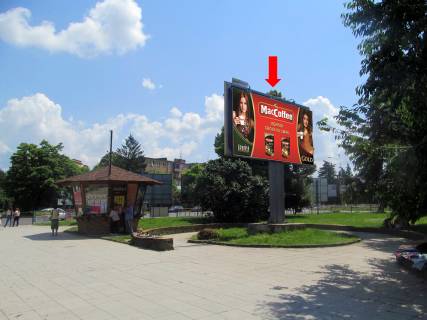 Билборд  в Ужгороде, 3x6  Кирила і Мефодія пл., біля универмагу "Україна" фото 1