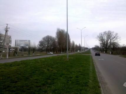 Билборд B в Бердянске Мелитопольское шоссе - Украинки ул. фото 1