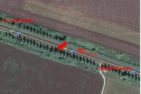 Билборд B в Траса, 3x6  Траса Тернопіль-Хмельницький, (17), на Тернопіль схема