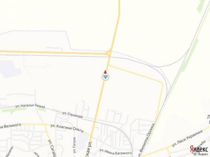 Билборд B в Владимир (Владимир-Волынский) Ковельська вул., біля військової частини, в центр схема
